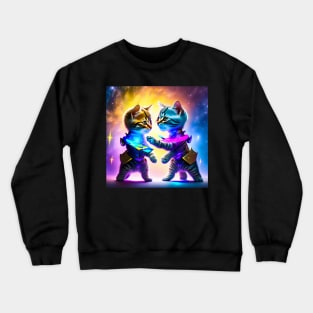 Space Cats 5 Crewneck Sweatshirt